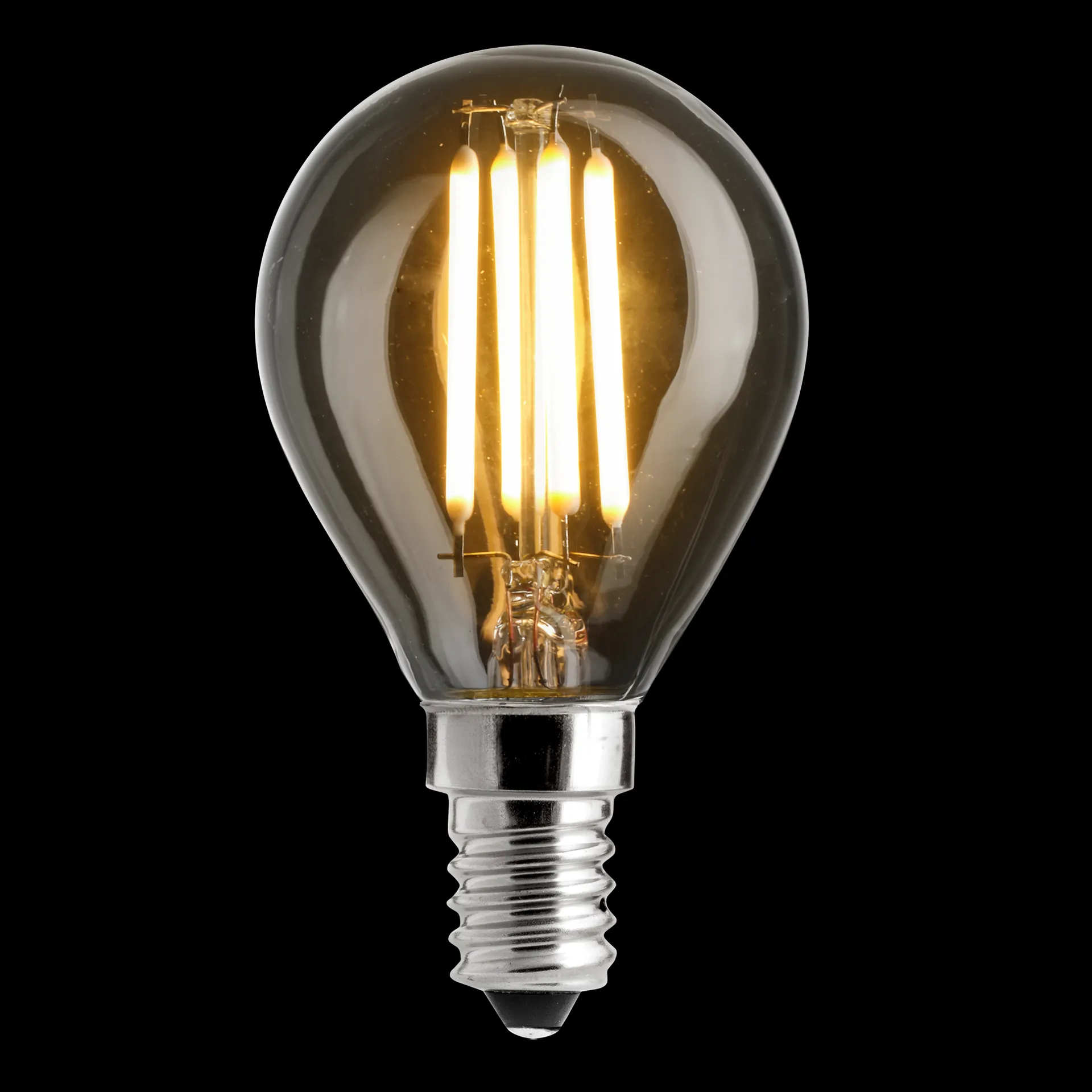 Uni-white globe clear dimmable light source E14, 2700K 300lm 4W Unison