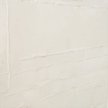 Artisan painting 120x155 cm - White - URBAN NATURE CULTURE