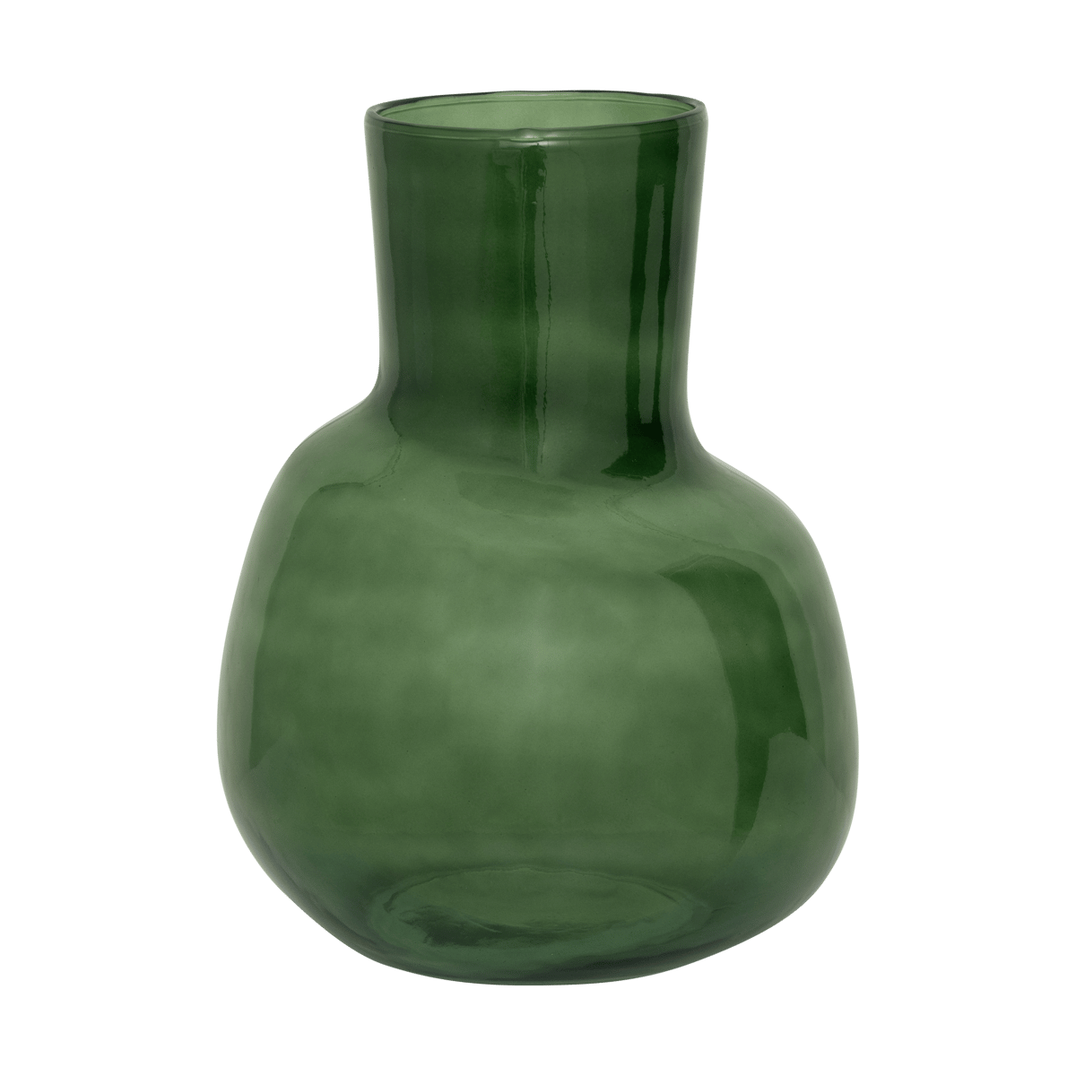 URBAN NATURE CULTURE Arya vase 27 cm Fir green | Scandinavian Design | Vases | Green