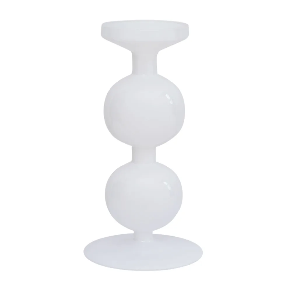 URBAN NATURE CULTURE Bulb candle sticks 25 cm White