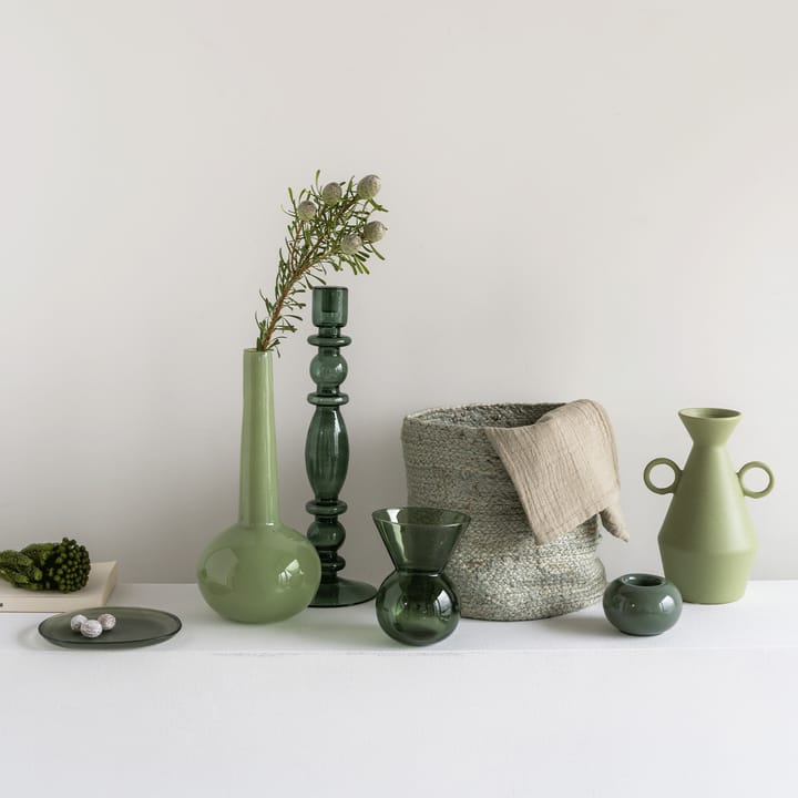 By Mioake Cuppen vase 15 cm - Duck green - URBAN NATURE CULTURE