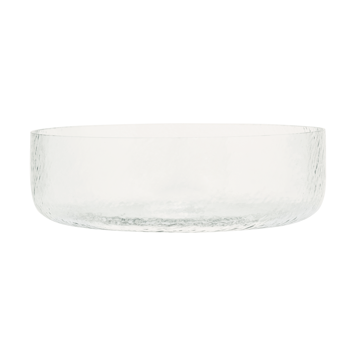 URBAN NATURE CULTURE Crinkle bowl o30 cm Clear | Scandinavian Design | Serving bowls | Transparent
