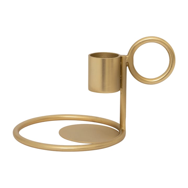 Double Ring candle sticks Ø9 cm - Gold - URBAN NATURE CULTURE