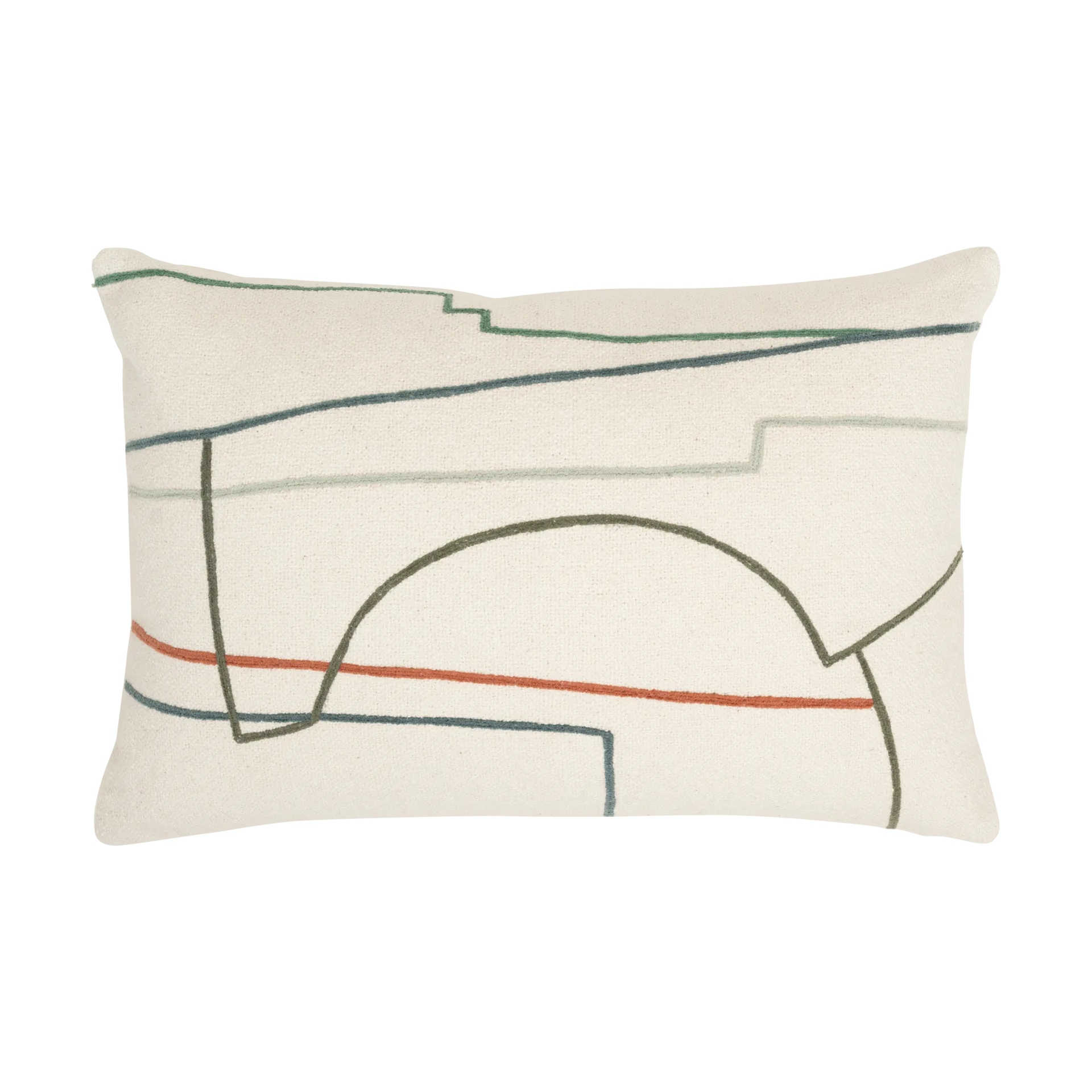 Fio cushion 40x60 cm, White URBAN NATURE CULTURE