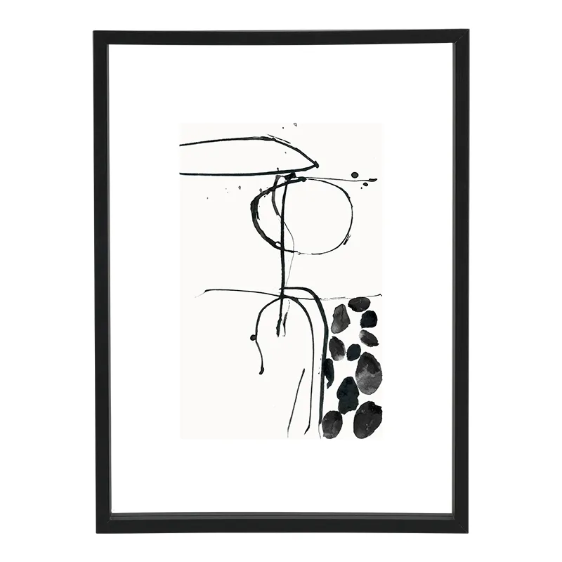Floating photo frame L 30x42 cm, Minimalism-black URBAN NATURE CULTURE