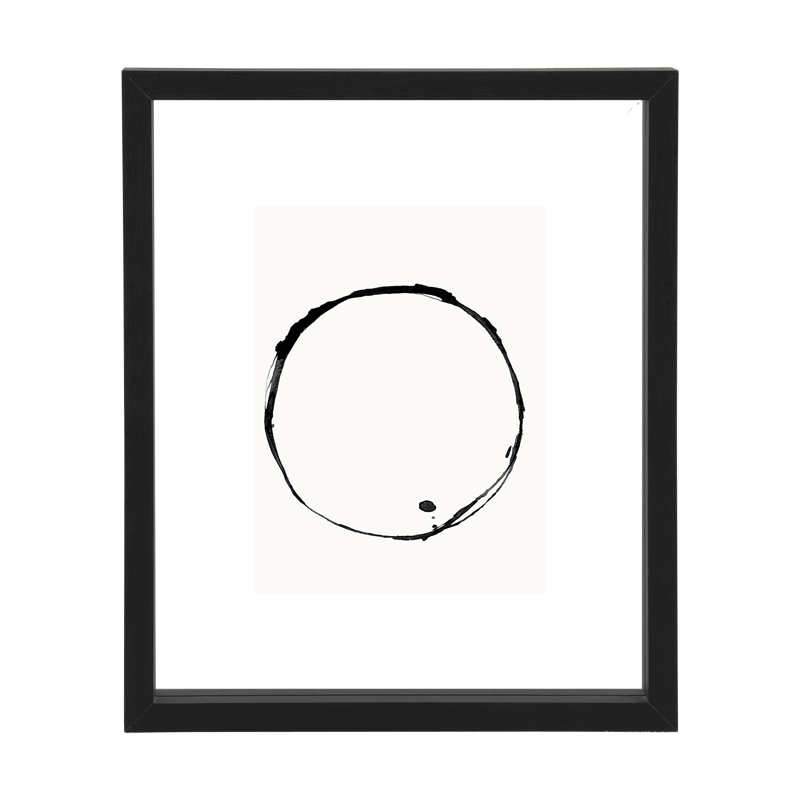 URBAN NATURE CULTURE Floating photo frame M 20x25 cm Minimalism-black