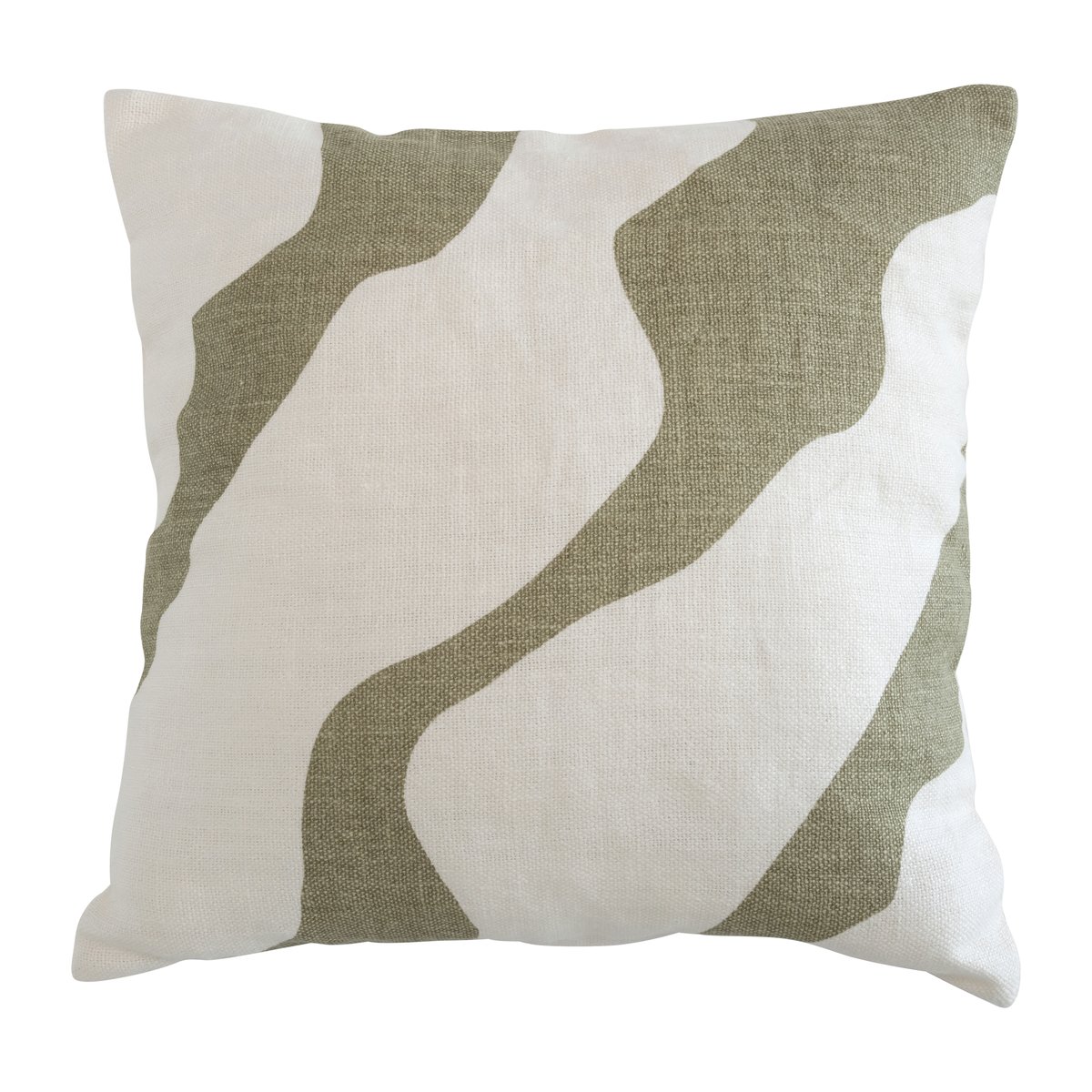 URBAN NATURE CULTURE Flusso cushion 45x45 cm Moss stone