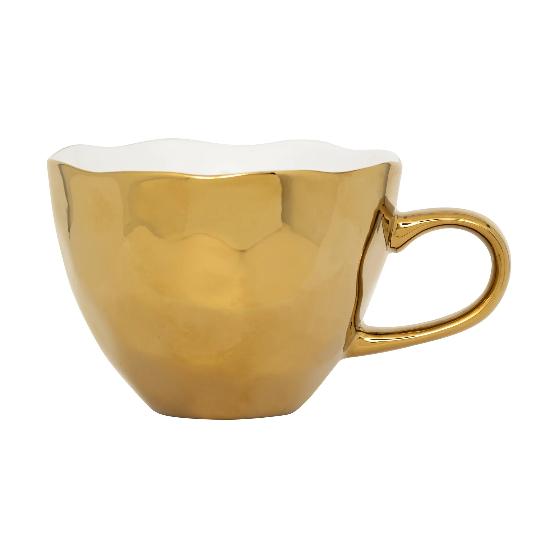 Good Morning cappuccino mug 30 cl, Gold URBAN NATURE CULTURE