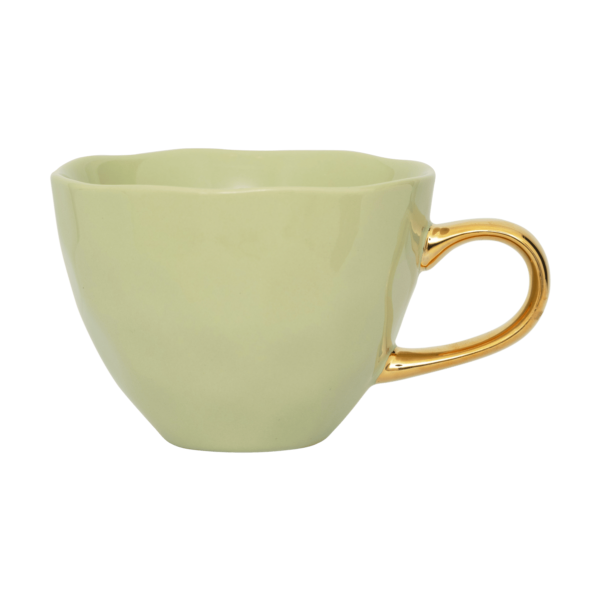 URBAN NATURE CULTURE Good Morning cappuccino mug 30 cl Pale green