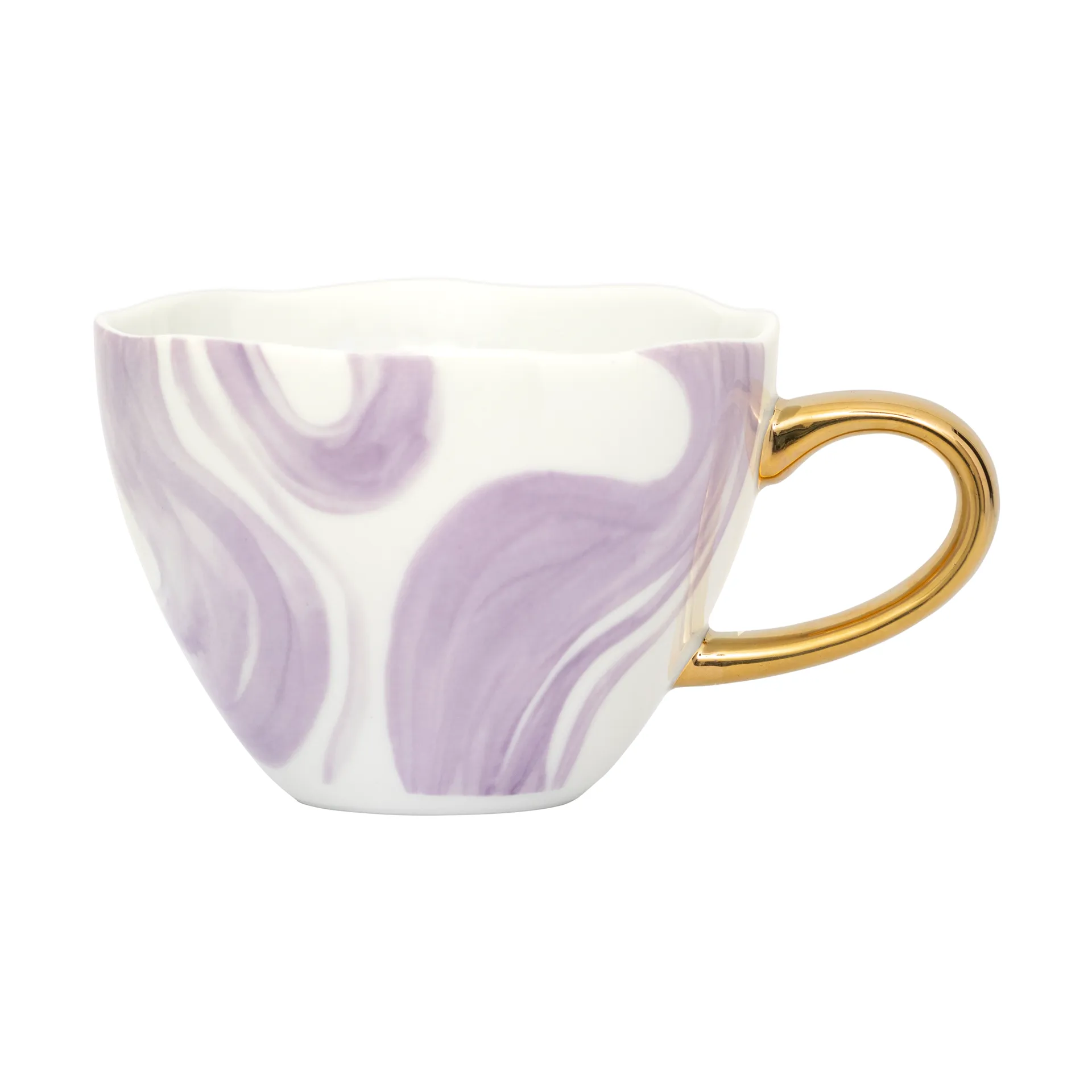 Good Morning cappuccino mug 30 cl, Valuri violet URBAN NATURE CULTURE