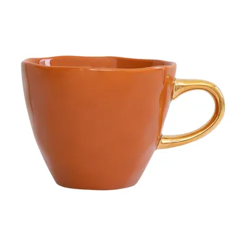 Good Morning Coffee cup mini 17.5 cl - Burnt orange - URBAN NATURE CULTURE