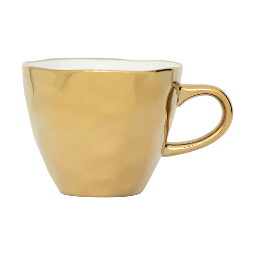 Good Morning Coffee cup mini 17.5 cl, Gold URBAN NATURE CULTURE