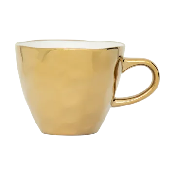 Good Morning Coffee cup mini 17.5 cl - Gold - URBAN NATURE CULTURE