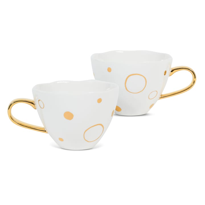 Good Morning cup gold Special Edition 2-pack - circle gold - URBAN NATURE CULTURE