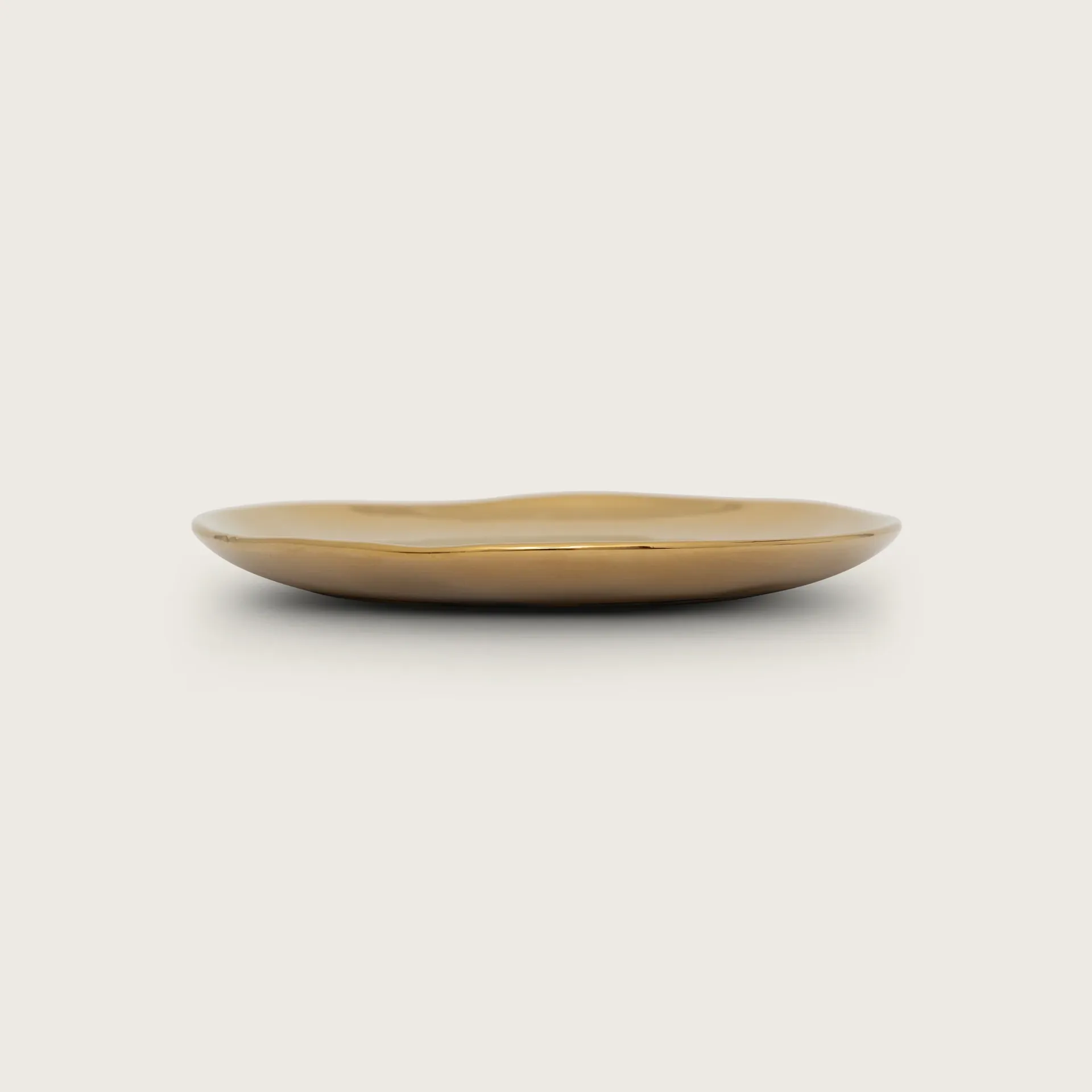 Good Morning Grow saucer Ø14 cm, Brass URBAN NATURE CULTURE