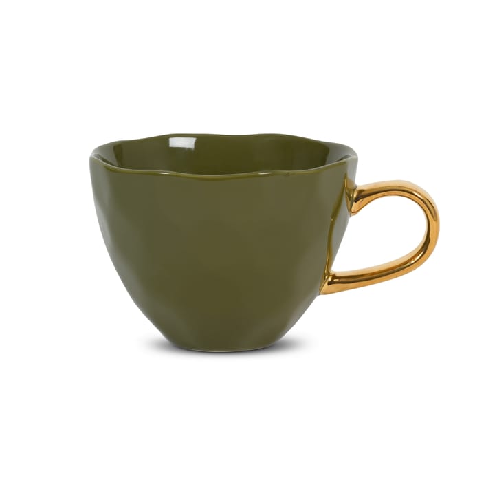 Good Morning mug cappuccino 30 cl - fir green - URBAN NATURE CULTURE