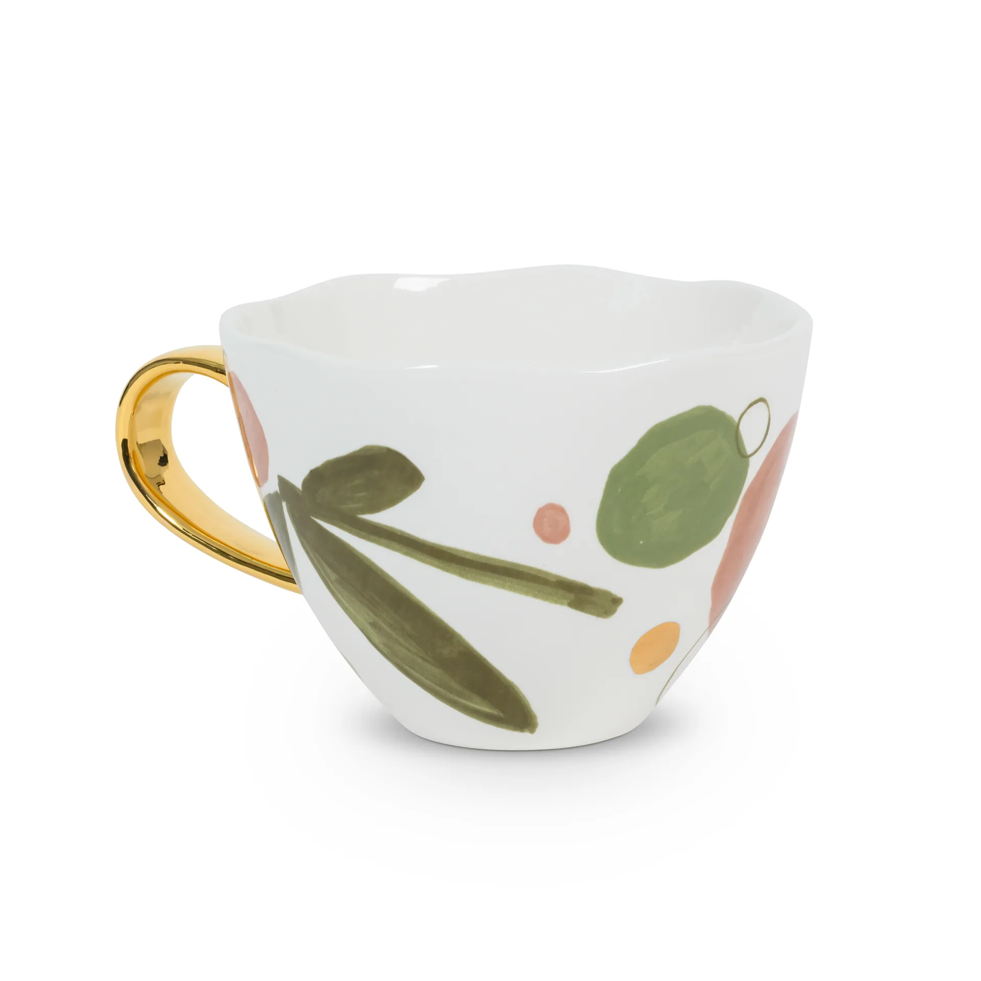 Good Morning mug cappuccino 30 cl white, expressive URBAN NATURE CULTURE