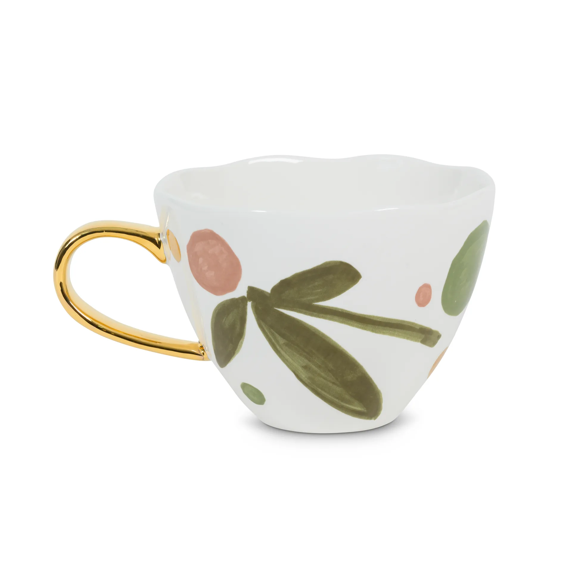 Good Morning mug cappuccino 30 cl white, expressive URBAN NATURE CULTURE