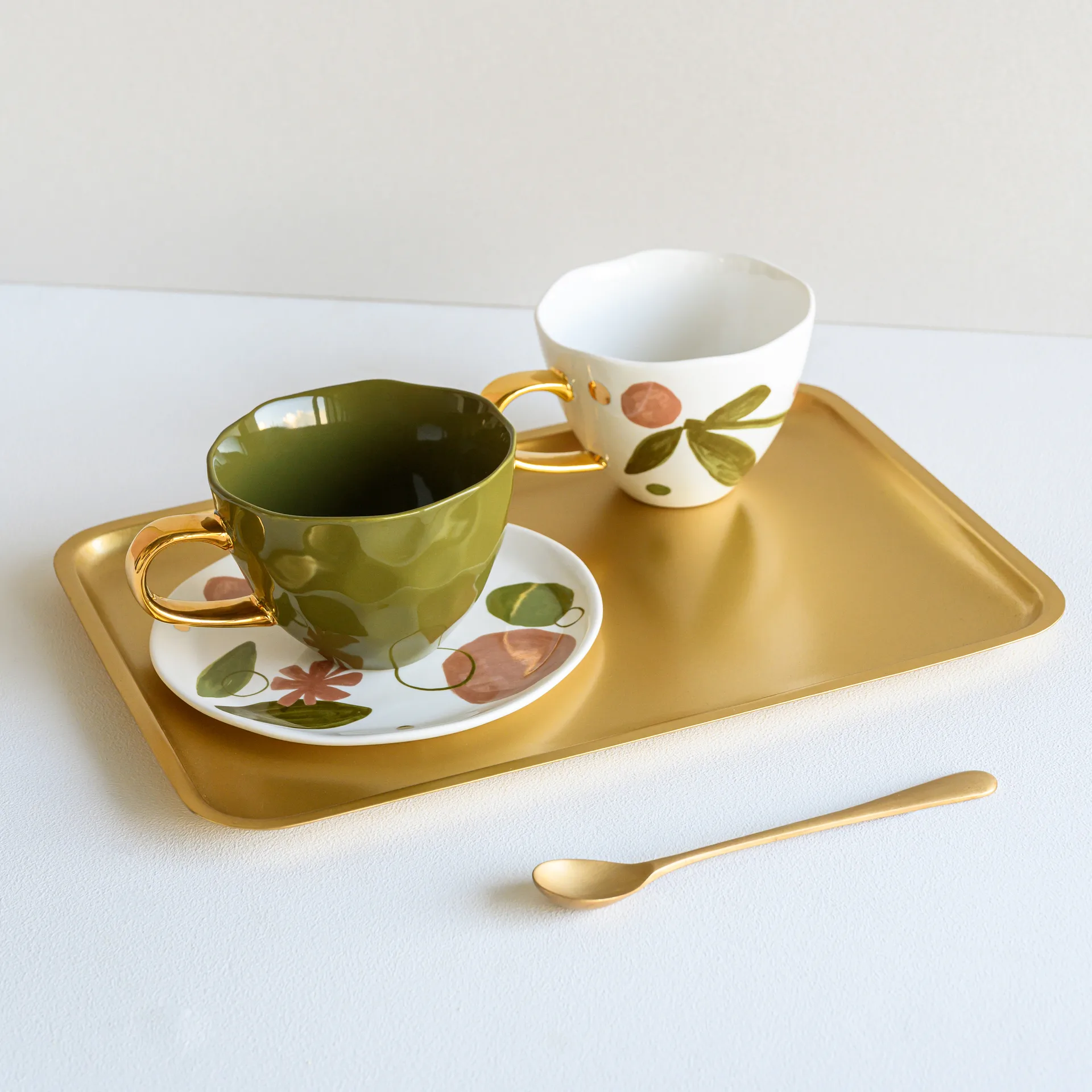 Good Morning mug cappuccino 30 cl white, expressive URBAN NATURE CULTURE