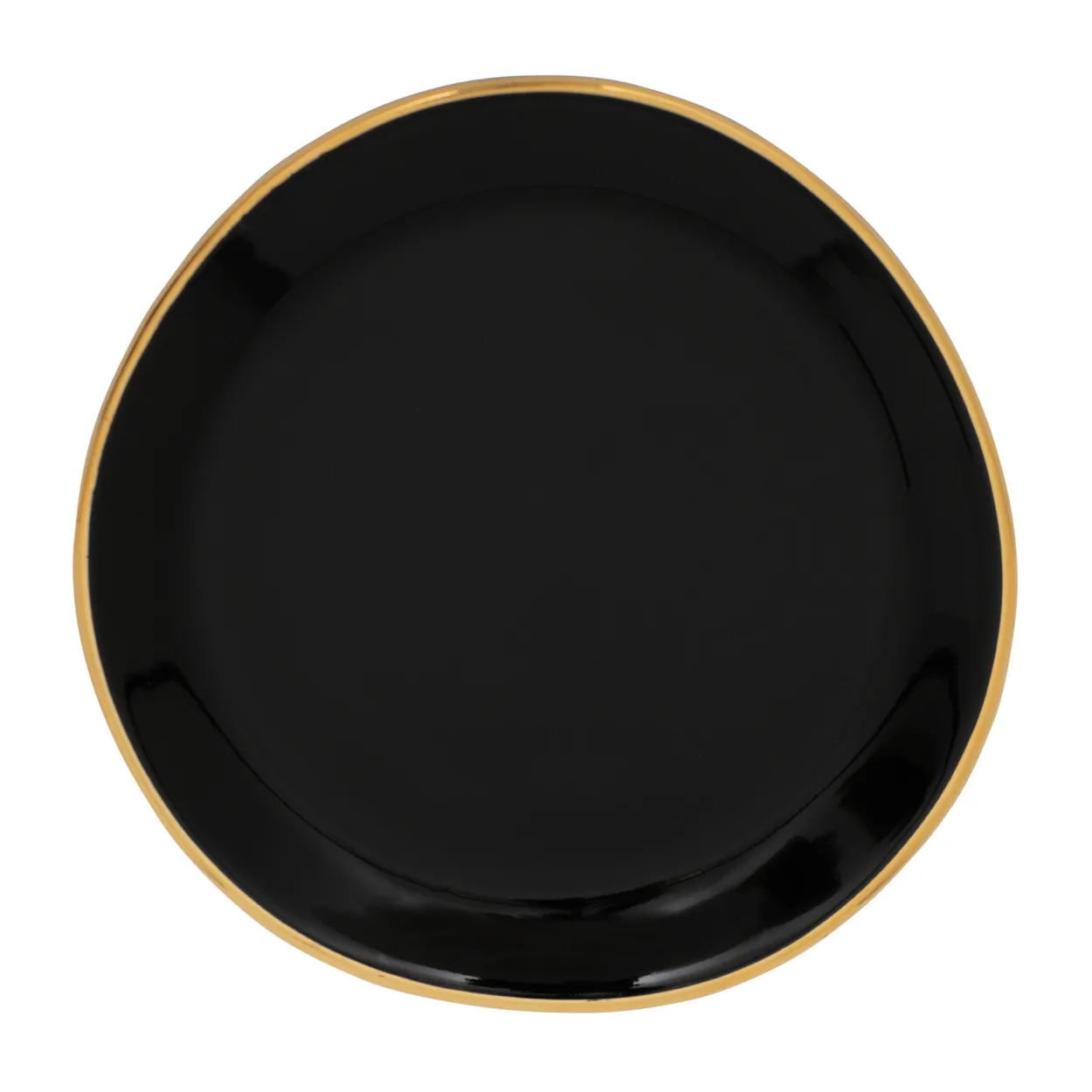 URBAN NATURE CULTURE Good Morning plate 9 cm Black | Scandinavian Design | Small plates & side plates | Black