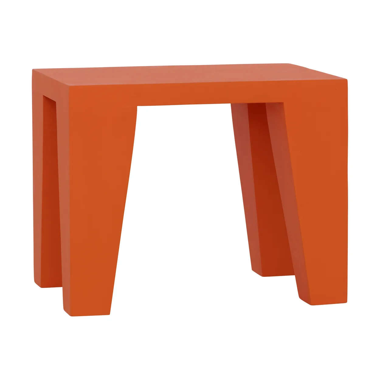 URBAN NATURE CULTURE Leon stool 28 cm Flame | Scandinavian Design | Stools | Orange