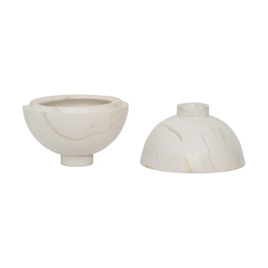 Loja decorative bowl, White URBAN NATURE CULTURE