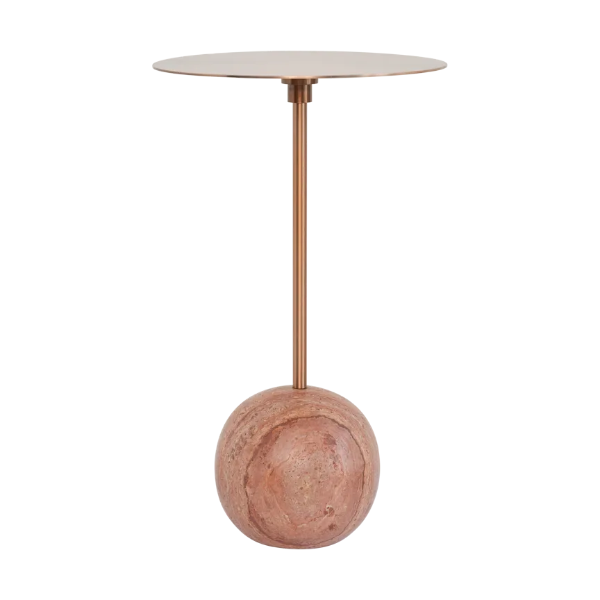 Meyi side table Ø30x50 cm, Red URBAN NATURE CULTURE