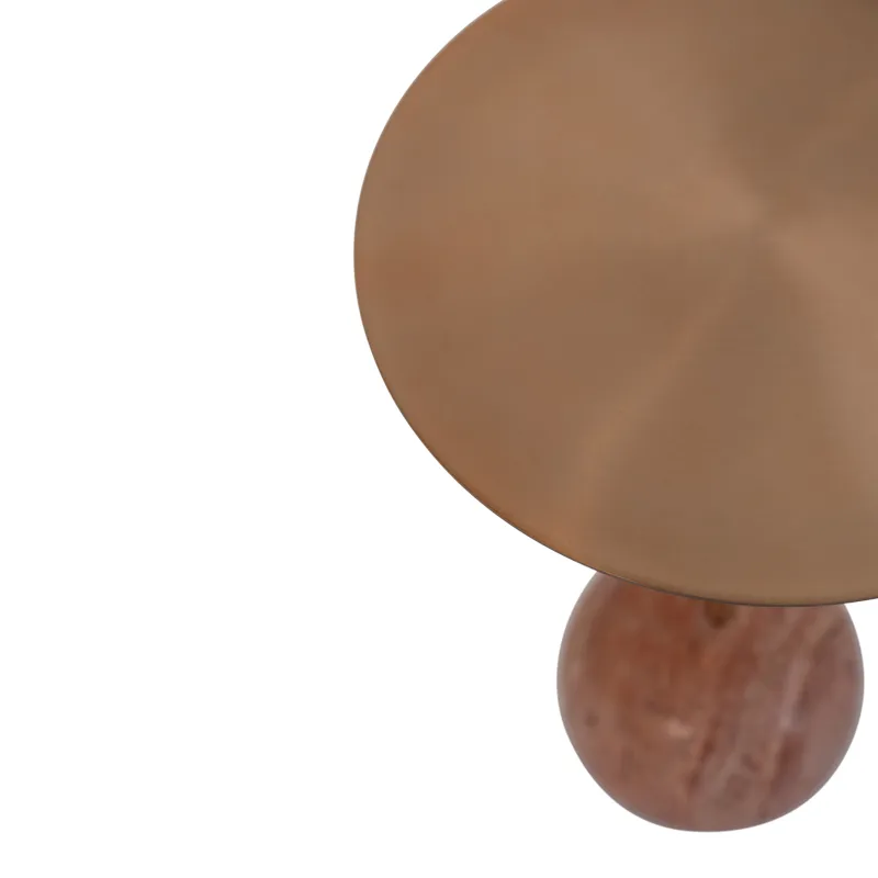 Meyi side table Ø30x50 cm, Red URBAN NATURE CULTURE