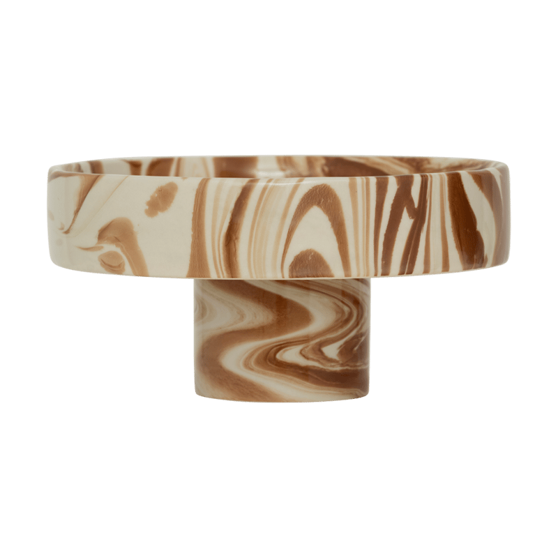 URBAN NATURE CULTURE Moon decorative bowl Ø26 cm Brown-white