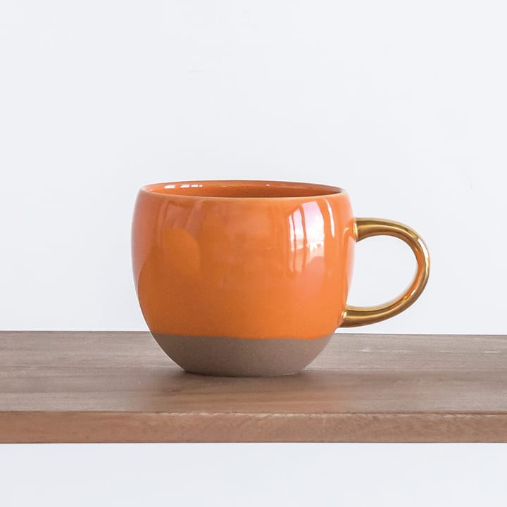 Mug Reactive Glaze 33 cl - amber (orange) - URBAN NATURE CULTURE