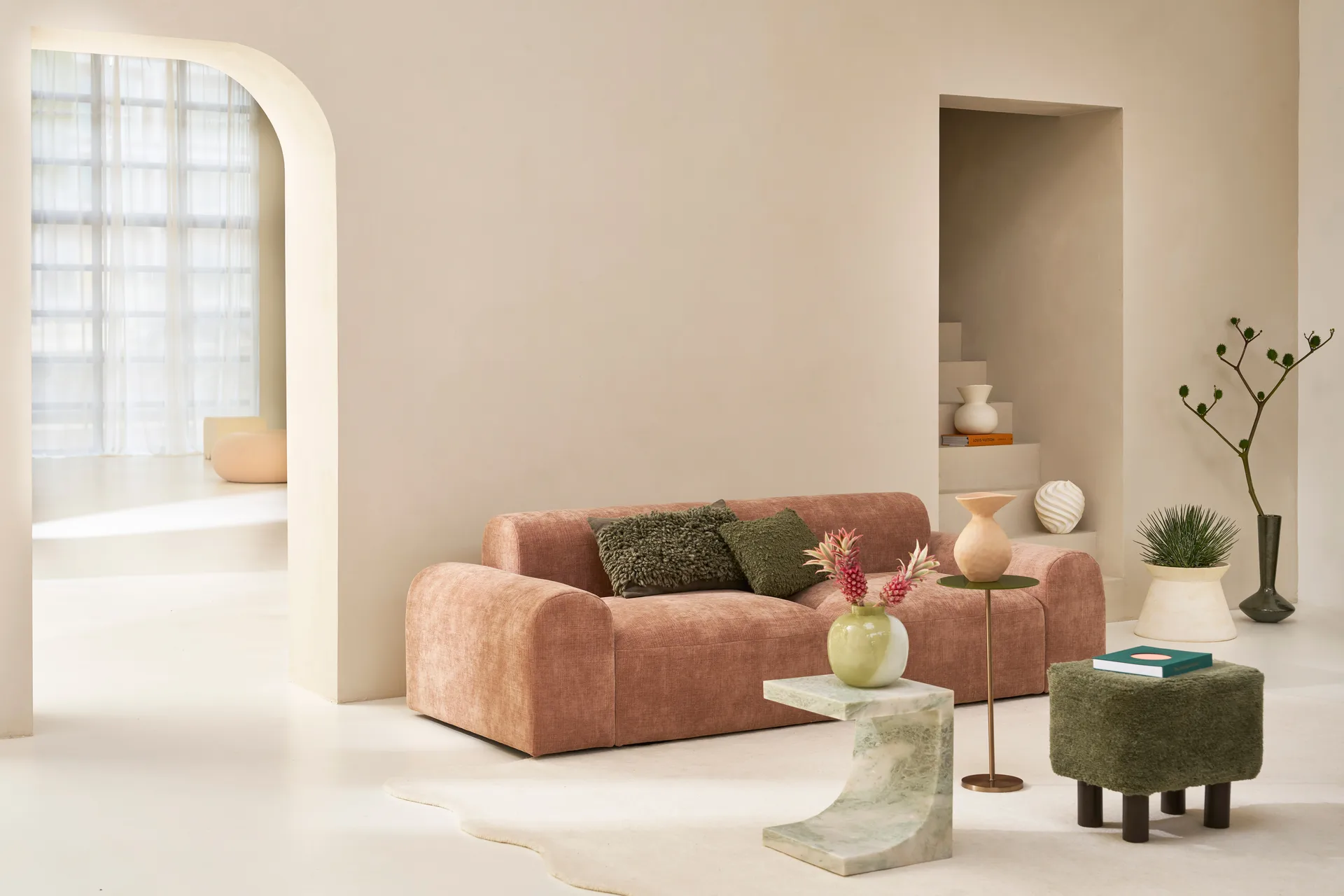 Nolan side table 62 cm, Green URBAN NATURE CULTURE