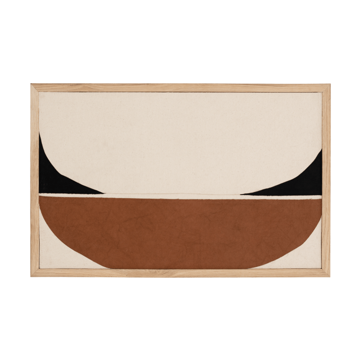 Ocaso A Wall decor 45x70 cm - White-brown - URBAN NATURE CULTURE