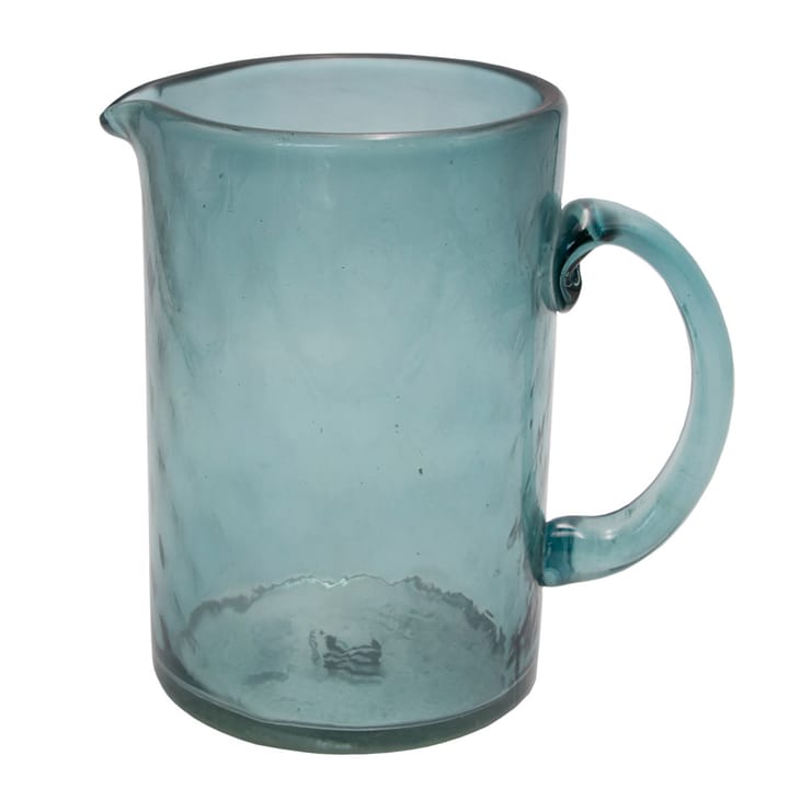 Ocean carafe recycled glass - Turquoise - URBAN NATURE CULTURE