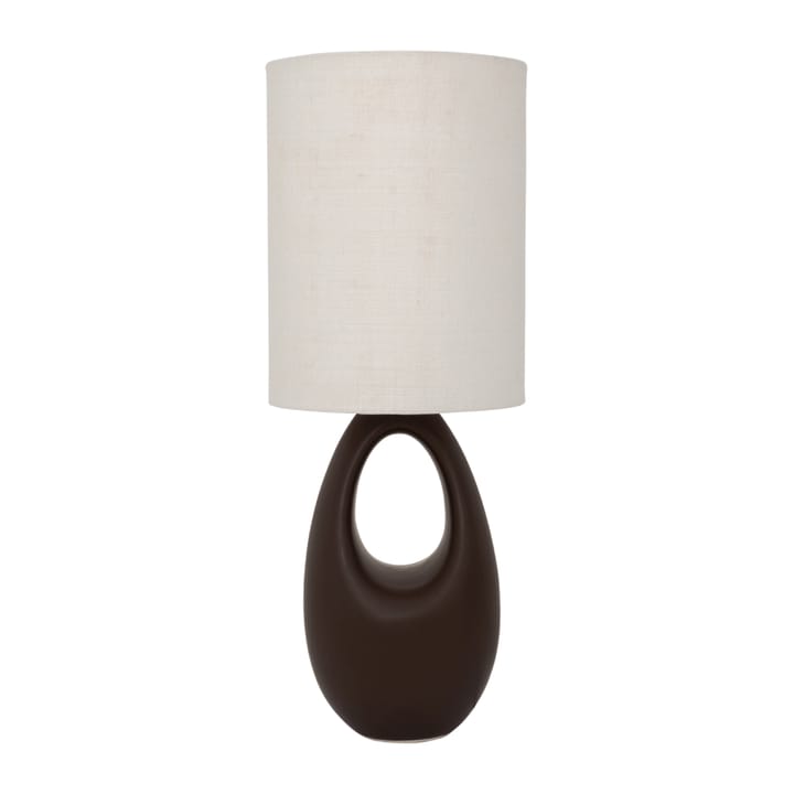 Re-discover table lamp L 60 cm - Carafe-natural (brown-white) - URBAN NATURE CULTURE