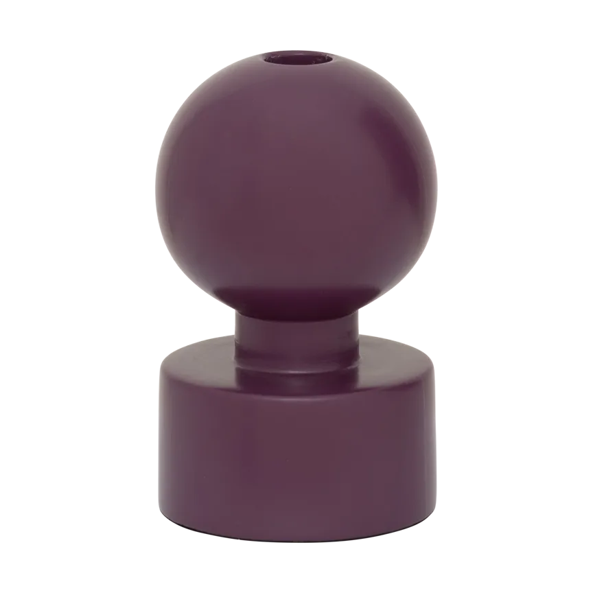 Saldo A candlestick 15 cm, Purple URBAN NATURE CULTURE