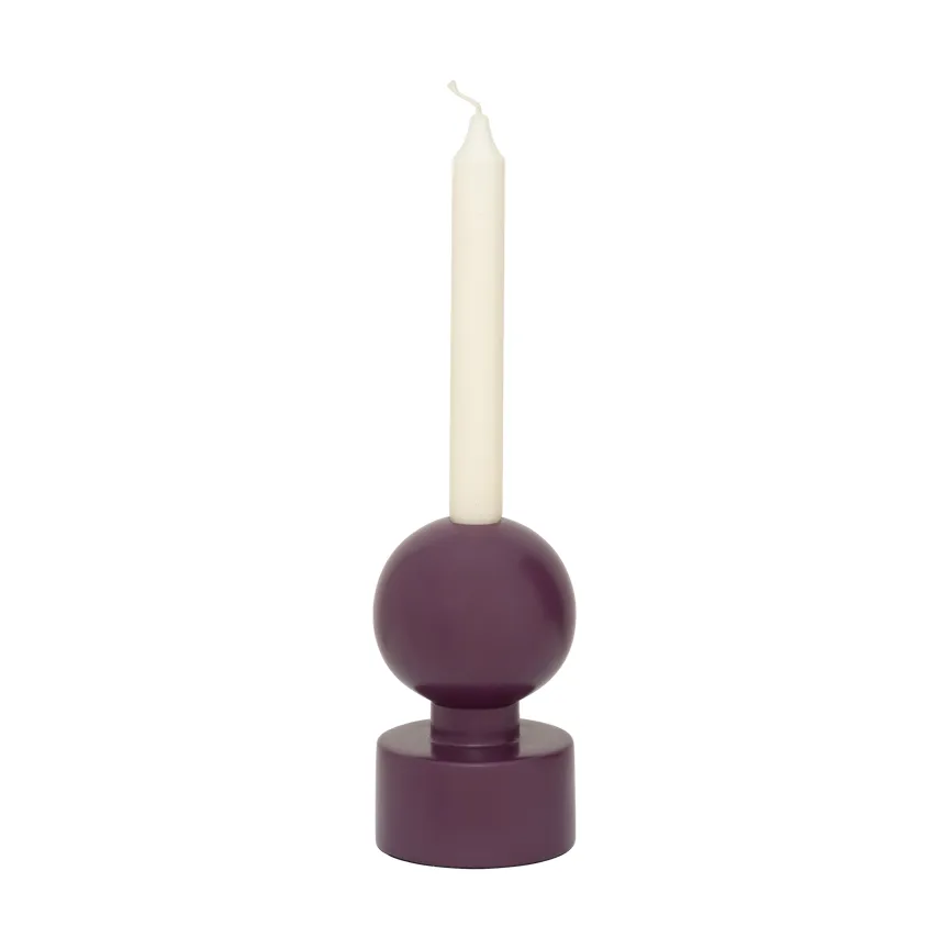 Saldo A candlestick 15 cm, Purple URBAN NATURE CULTURE