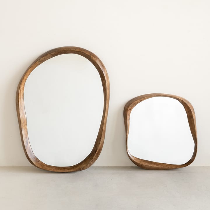 Shizu mirror L 50x70 cm - Golden oak - URBAN NATURE CULTURE