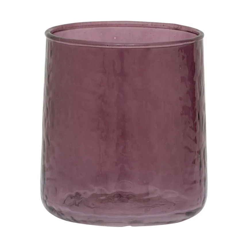 URBAN NATURE CULTURE Tumbler hammered drinking glass Brown