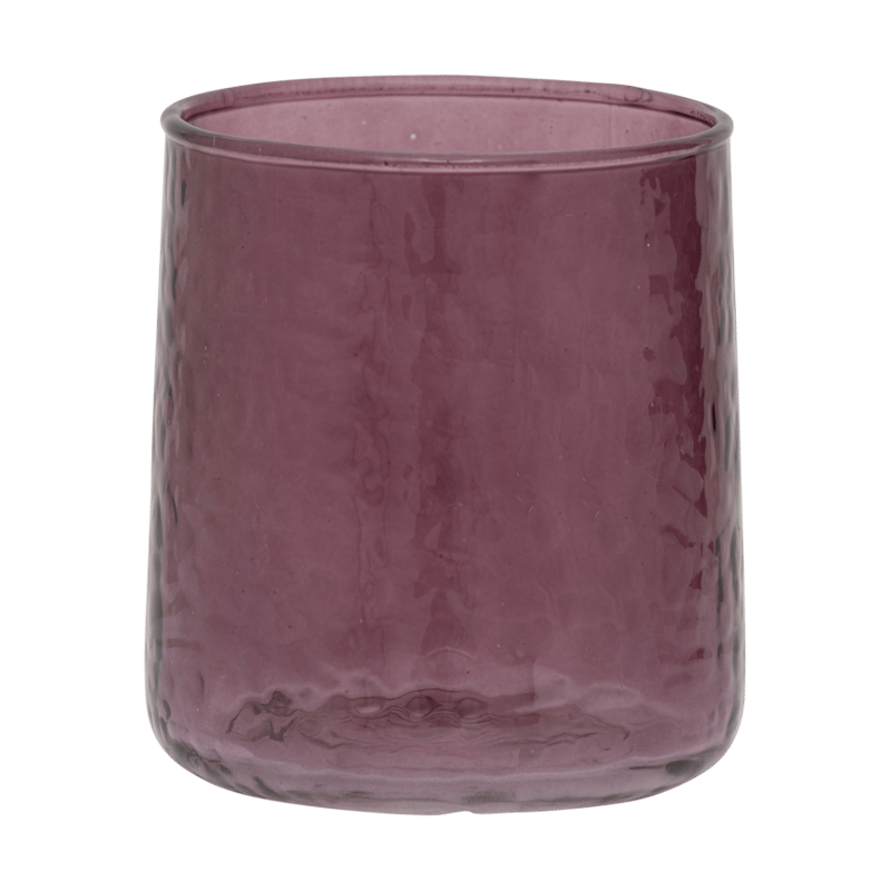 URBAN NATURE CULTURE Tumbler hammered drinking glass Brown