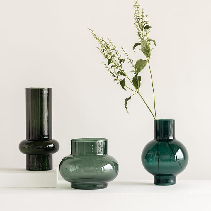 Tummy A vase 24 cm - Rainforest green - URBAN NATURE CULTURE