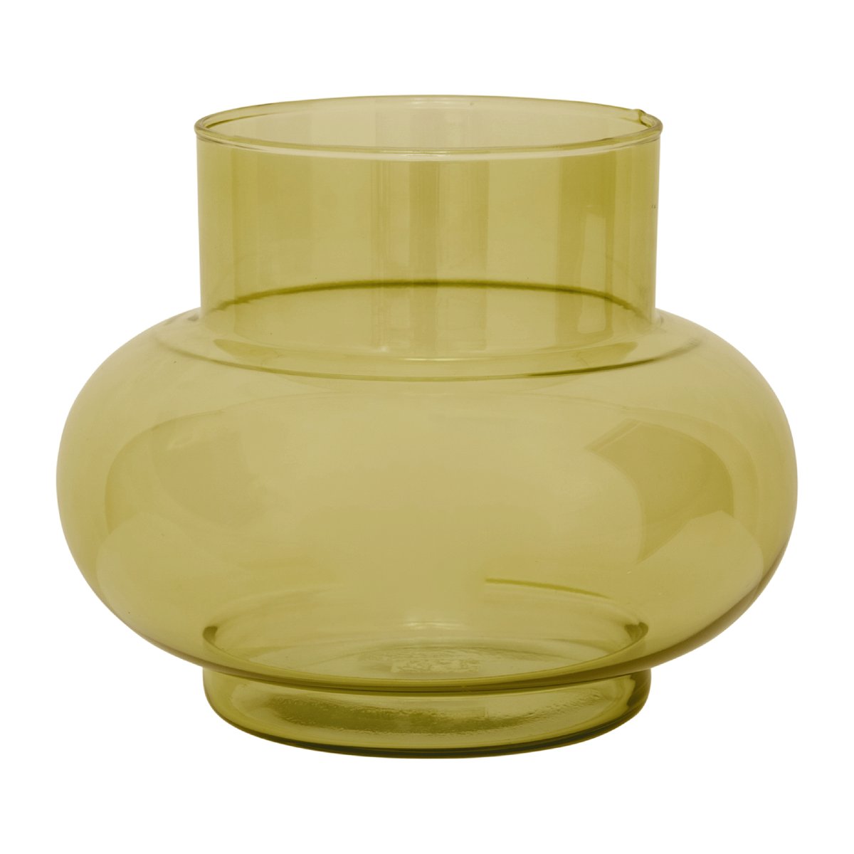 URBAN NATURE CULTURE Tummy B vase 17.5 cm Olive oil