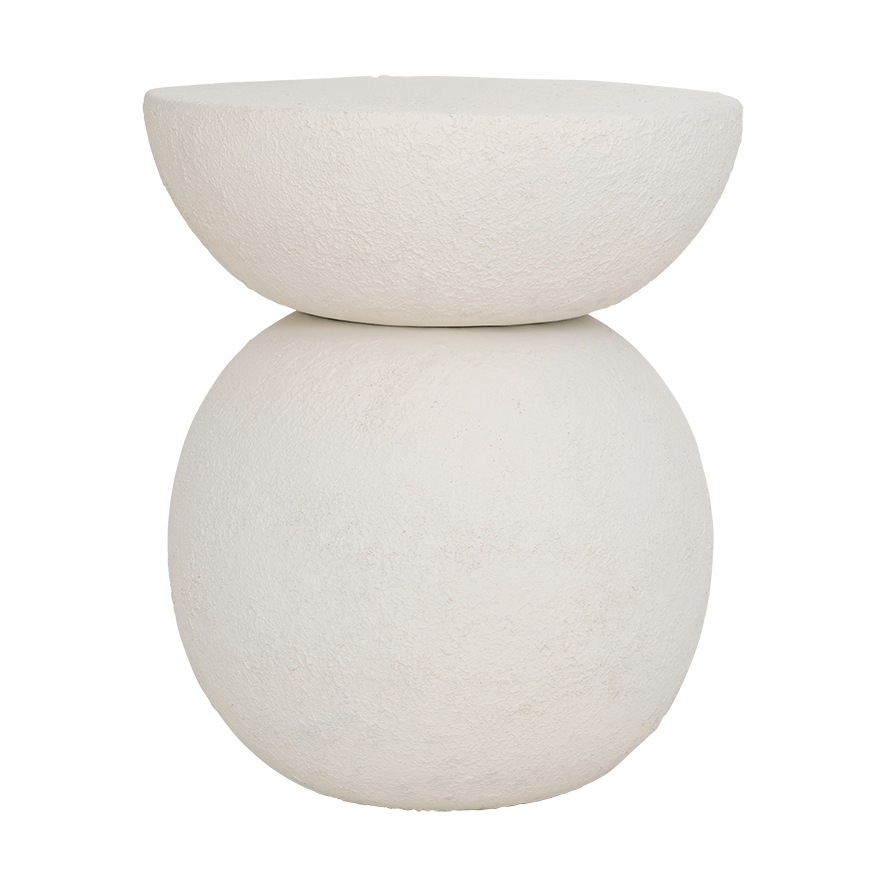 URBAN NATURE CULTURE Umi side table o37x44 cm Off white