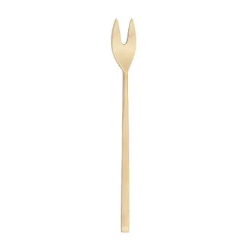 UNC serving fork 16 cm - brass - URBAN NATURE CULTURE