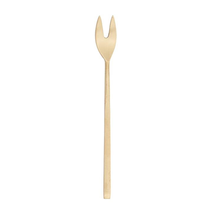 UNC serving fork 16 cm - brass - URBAN NATURE CULTURE