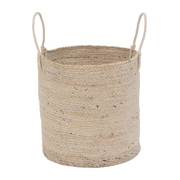 UNC storage basket with handle Ø40 cm - Blond - URBAN NATURE CULTURE