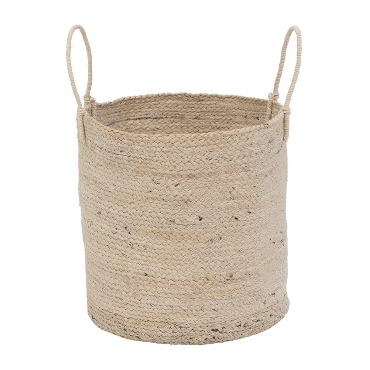 UNC storage basket with handle Ø40 cm, Blond URBAN NATURE CULTURE
