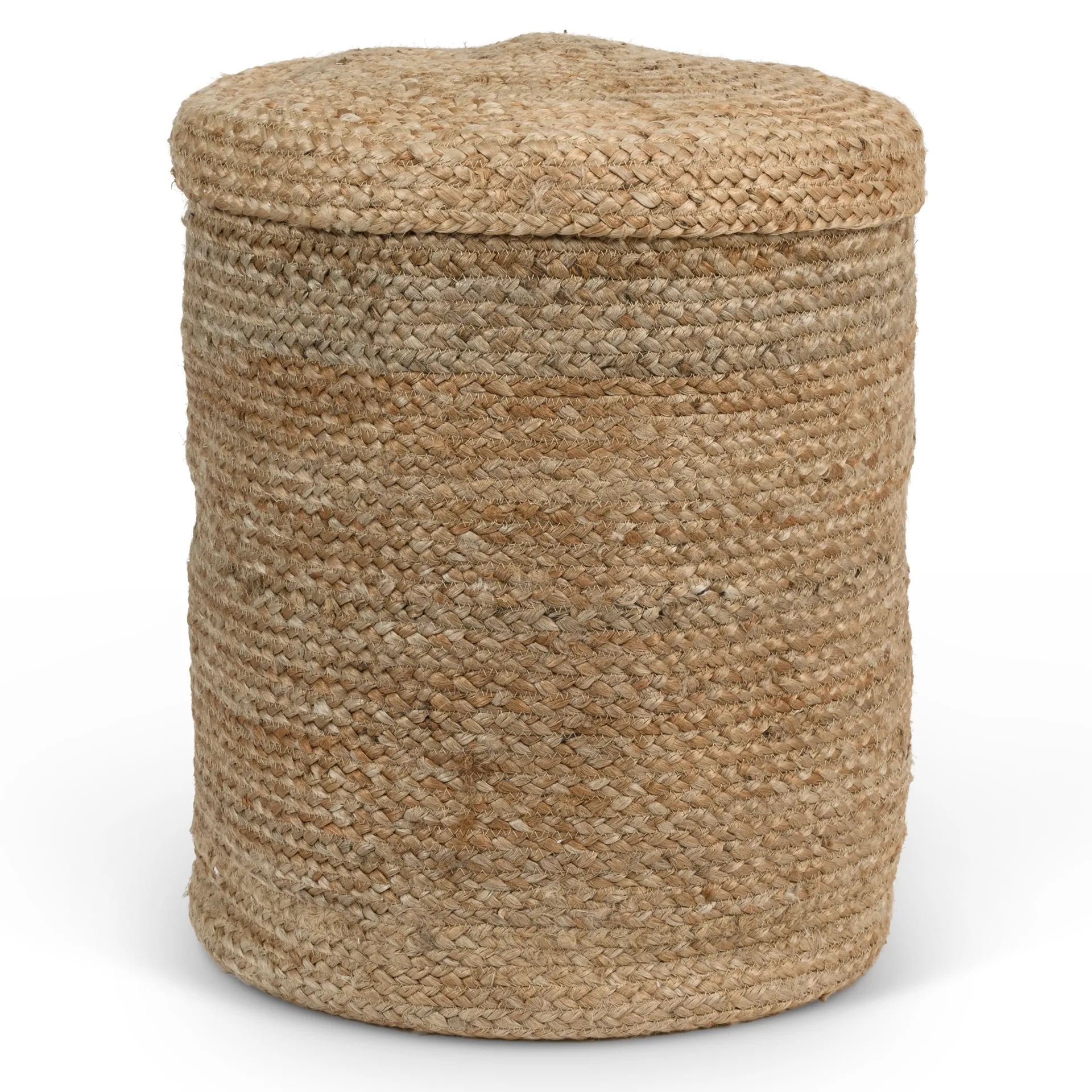 UNC storage basket with lid Ø40 cm, nature URBAN NATURE CULTURE