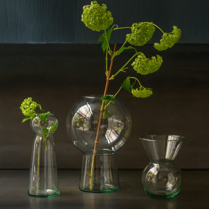 UNC vase recycled glass L 24.9 cm, clear URBAN NATURE CULTURE