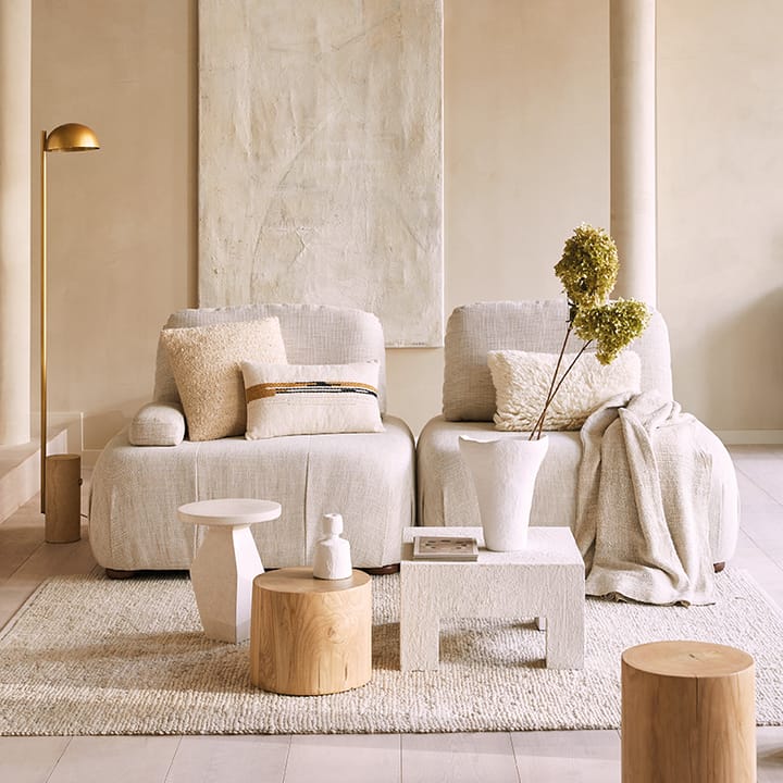Urban Nature Culture bedspread 220x220 cm, Natural URBAN NATURE CULTURE