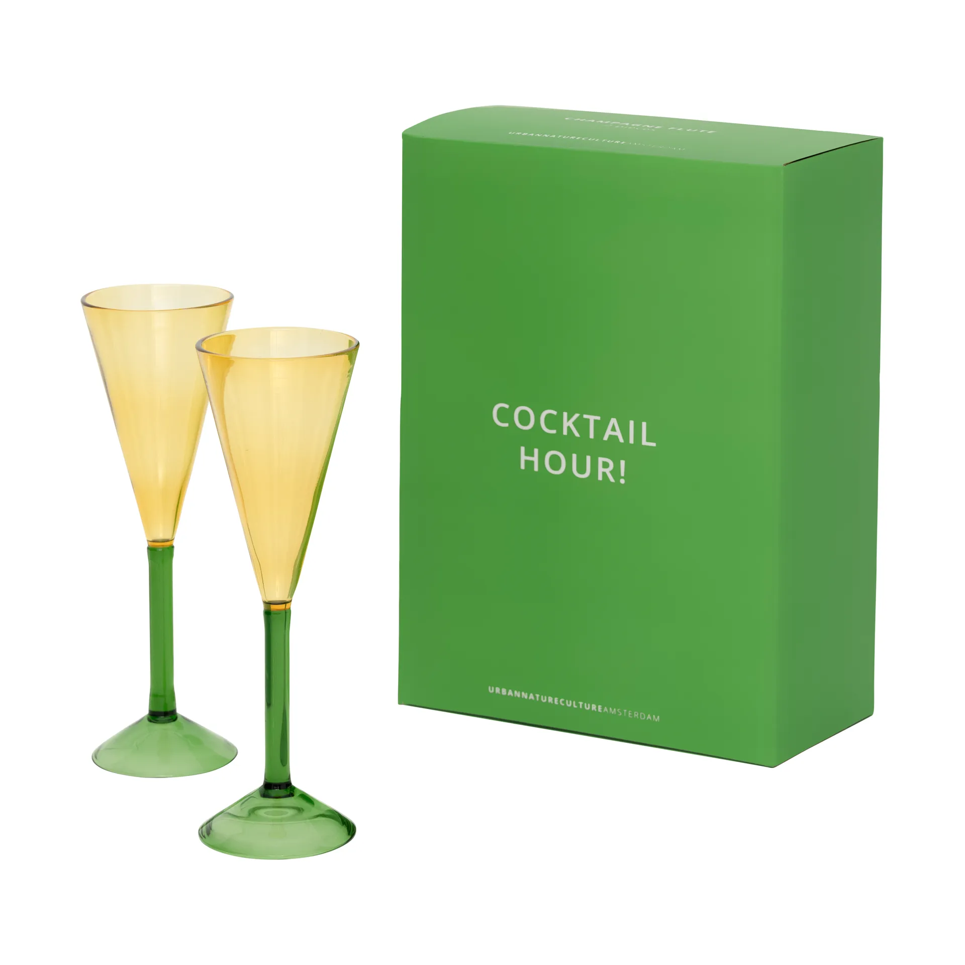 Urban Nature Culture gift set champagne glasses 2-pack, Pink URBAN NATURE CULTURE